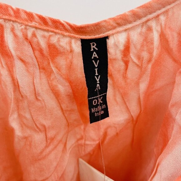 Raviya Womens Plus Size 0X Pigment-Wash Off-The-Shoulder Dress Swim Cover-Up $54 - Picture 5 of 7